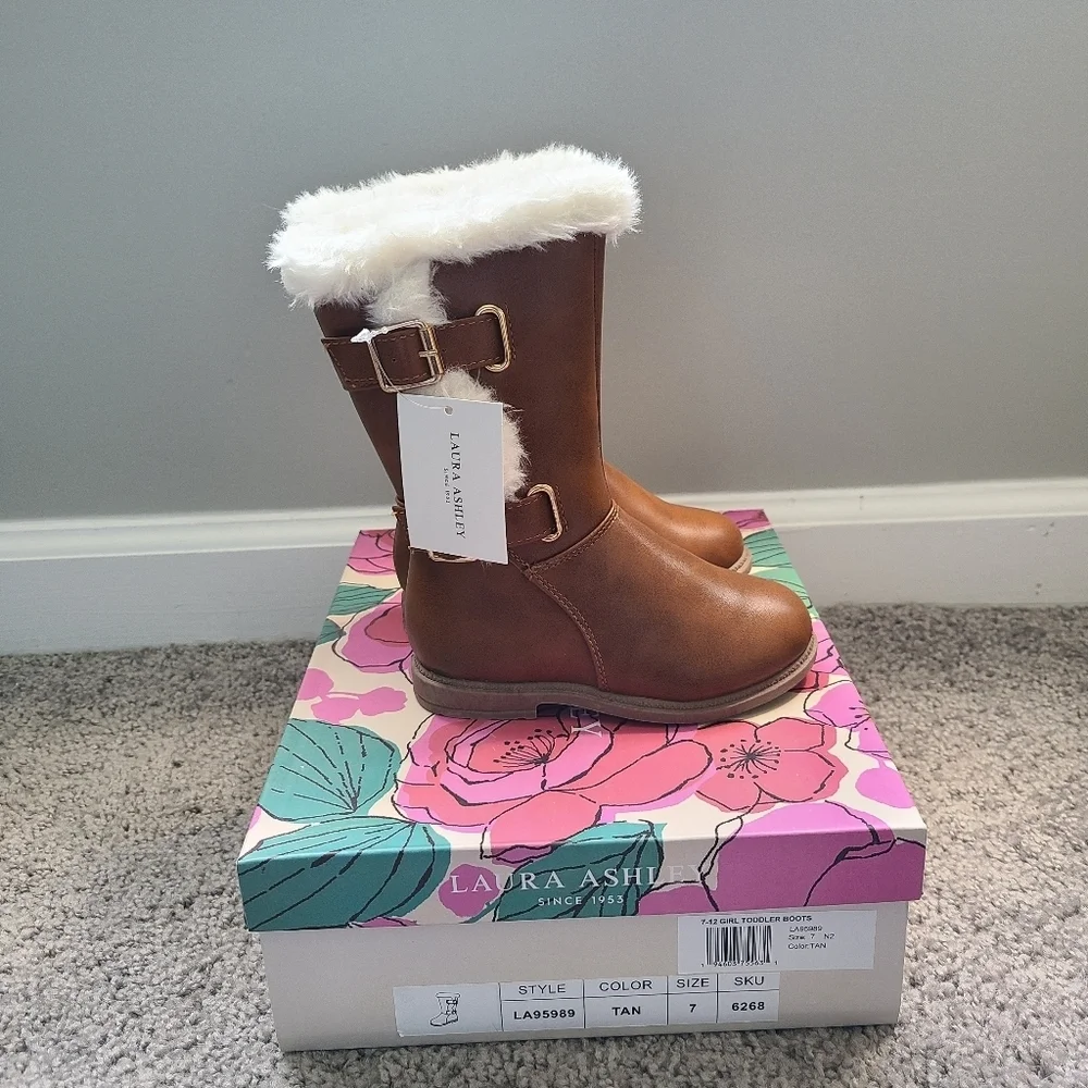 NWT Laura Ashley Tall Boots